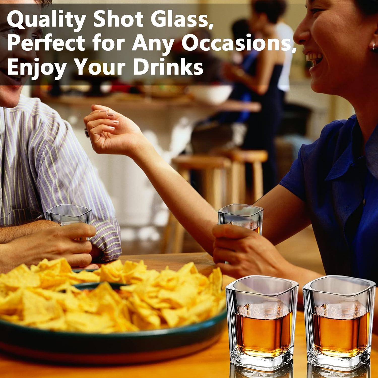 Schnapsglas-Set 60 ml Cocktail-Halter 12 Löcher klar 12 Stk