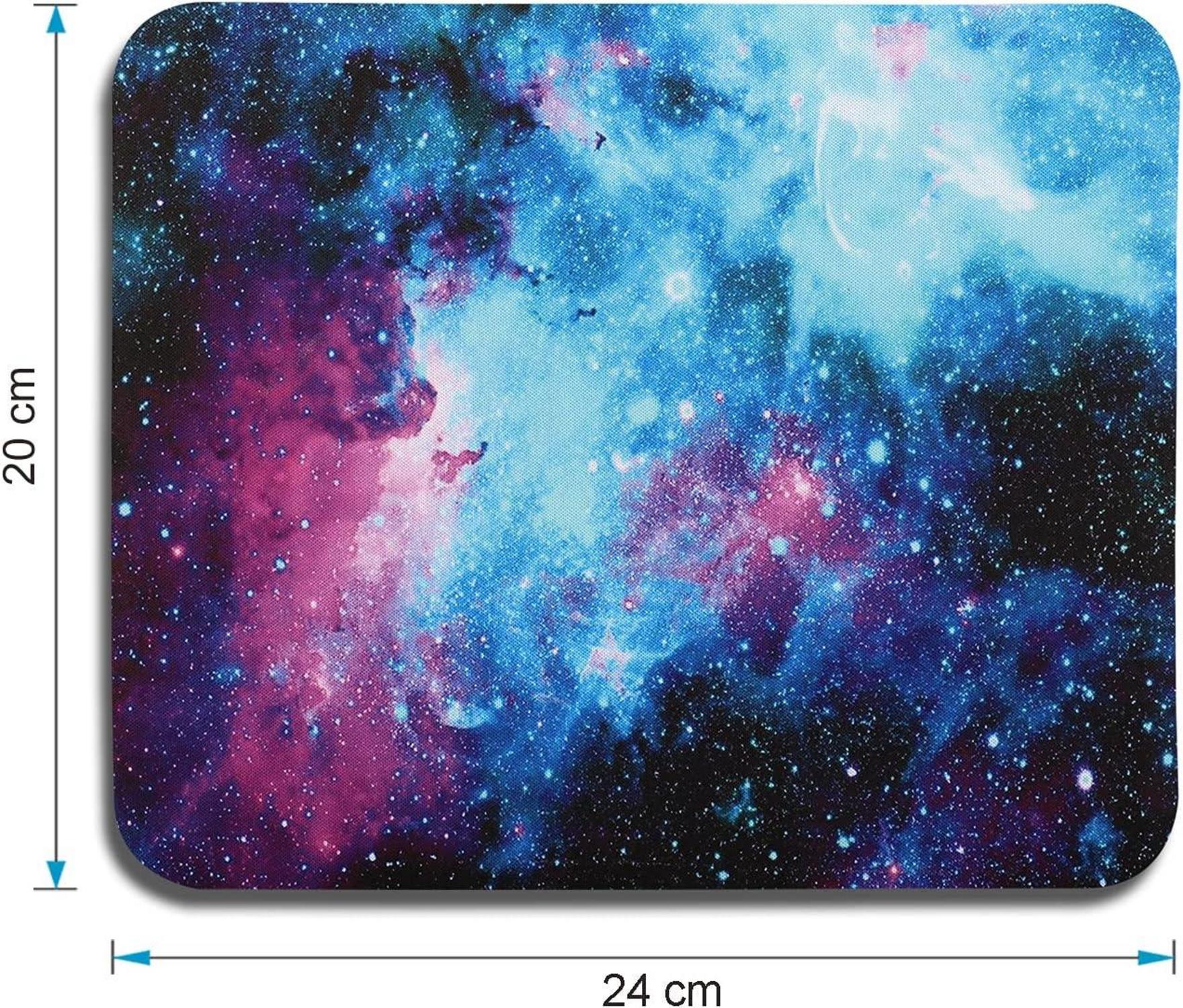 Kleines Galaxy Star Mauspad 24 x 20 cm