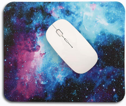 Mauspad Klein Galaxy Star Motiv 24x20 cm Waschbar Rutschfest