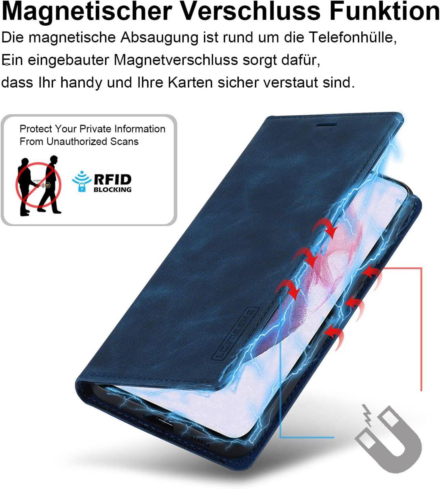 2023 S20 FE Handyhülle Samsung Galaxy S20 FE Hülle Leder Standfunktion