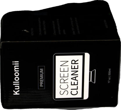 Display Reiniger Set 500ml mit Mikrofasertuch & Pinsel - Streifenfreie Reinigung für alle Displays