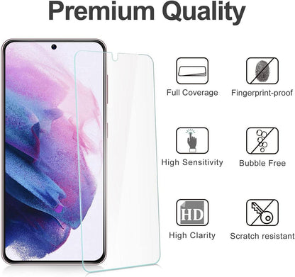 Displayschutzfolie Samsung Galaxy S21 Panzerglas 9H Härte 2 Stück