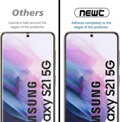 Displayschutzfolie Hartglas für Samsung Galaxy S21 5G (6.2) 2 Stück 9H