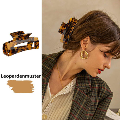 4PCS Acryl HaarKrallen Clips Schildkrötenpanzer Griff