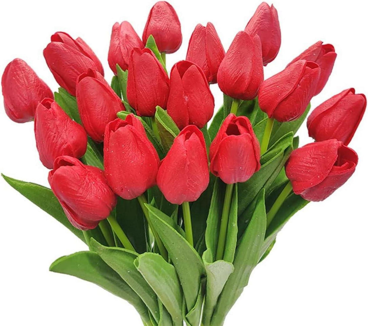 Künstliche Tulpen Hochzeitssträuße Blumen Gefälschte Tulpen PU Tulpen