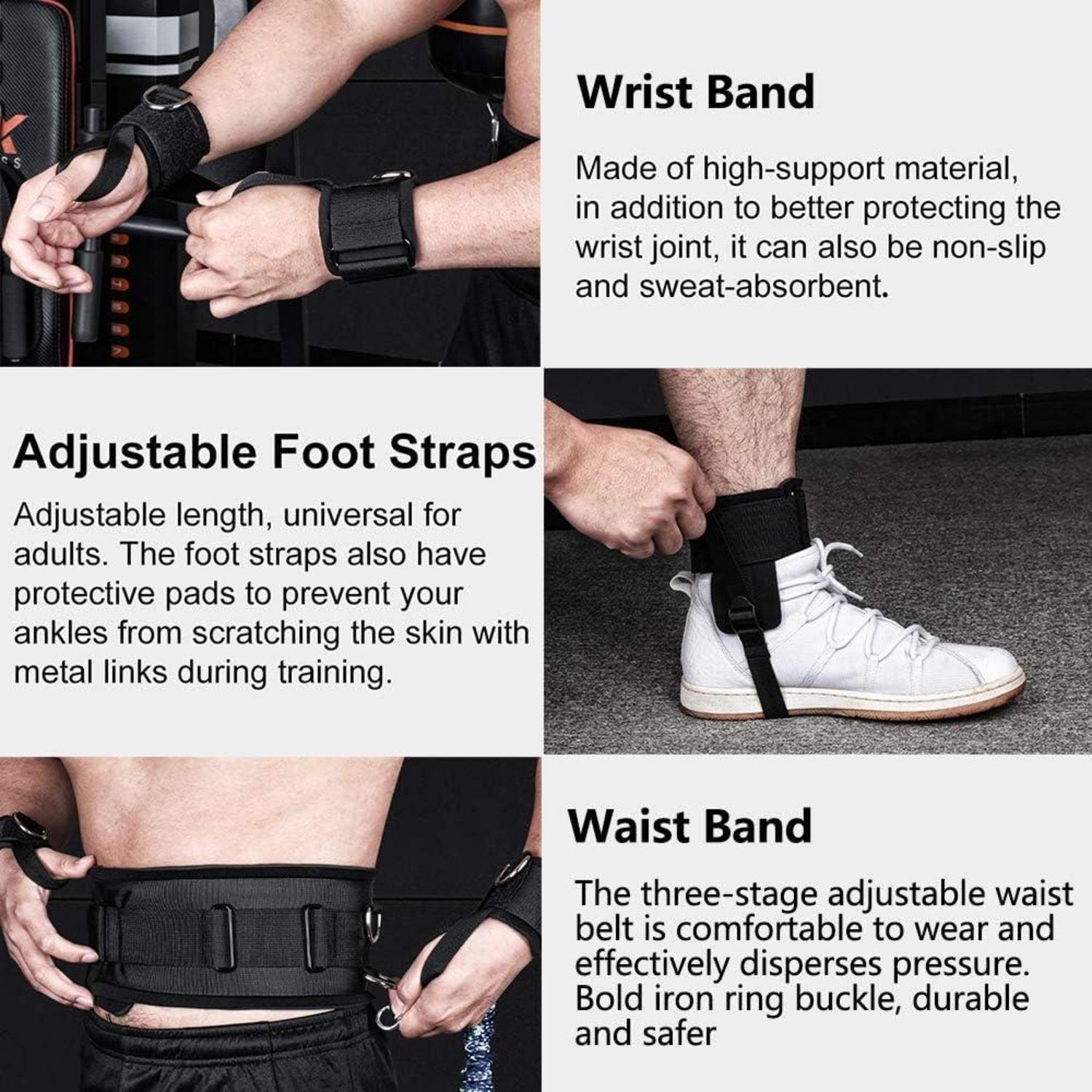 Widerstandsbänder Boxen Resistance Bands 300/200/150Lbs Training Sport