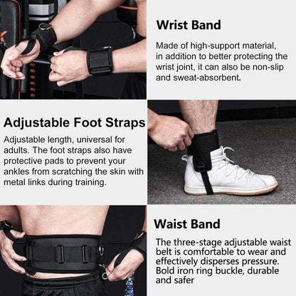 Widerstandsbänder Boxen Resistance Bands 300/200/150Lbs Training Sport