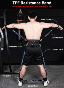 Widerstandsbänder Boxen Resistance Bands 300lbs Grün