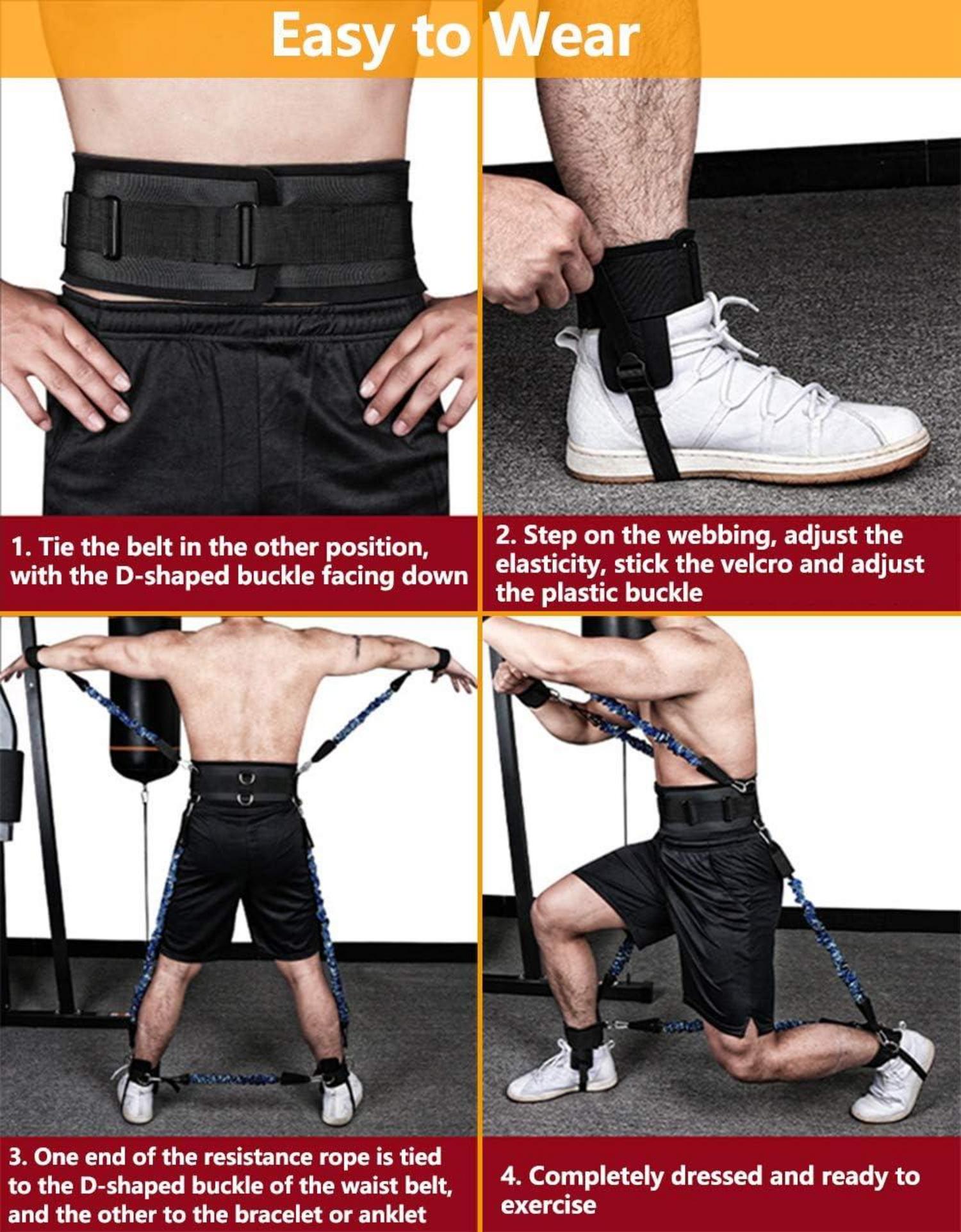 Widerstandsbänder Boxen Resistance Bands Sport Training 300/200/150Lbs