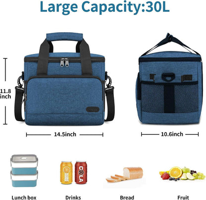 30L Kühlbox Thermotasche Wasserdicht Picknicktasche