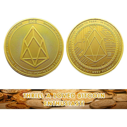 Kryptowährungs-Sammler Set – 6er Pack Bitcoin, Ethereum & Co.