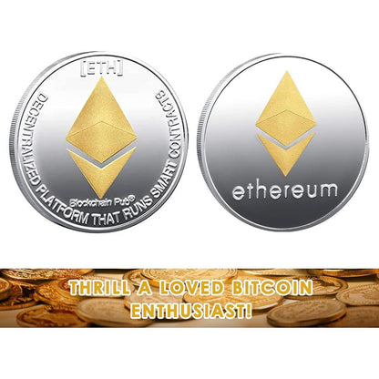 Kryptowährungs-Sammler Set – 6er Pack Bitcoin, Ethereum & Co.