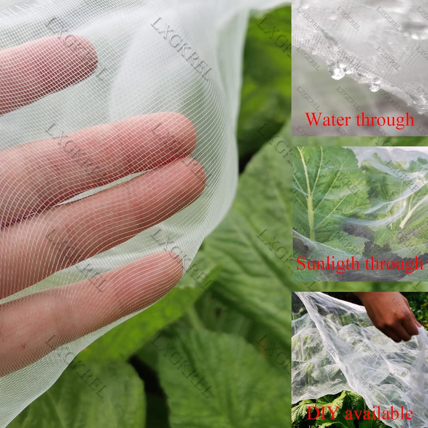 Gemüsenetz Gartennetz Insektenschutz Mücke Fliege Vogelnetz 0.8-1mm