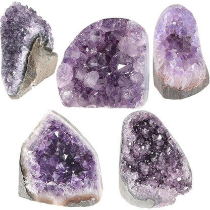 Natürlicher Amethyst Drusensegment Rohstein 900-1000 g