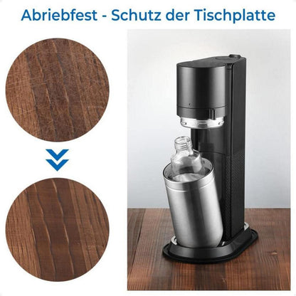 Silikon Abtropfmatte für SodaStream Duo - wasserdicht, rutschfest, einfach zu reinigen