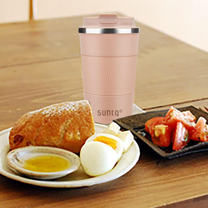 Kaffeebecher to go Thermo aus Edelstahl 510ml Koral Rosa