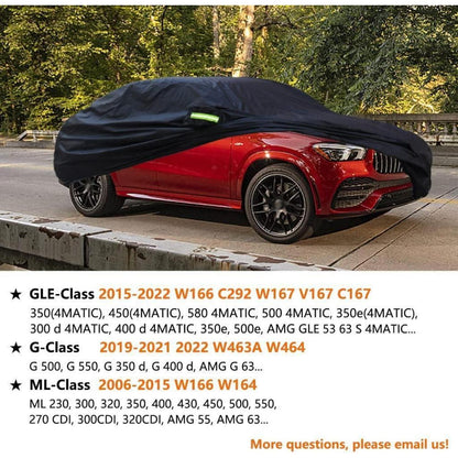 Autoabdeckung wasserdicht Mercedes GLE/G-Klasse 2015-2026