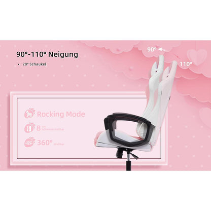 Ergonomischer Gamingstuhl mit verstellbaren