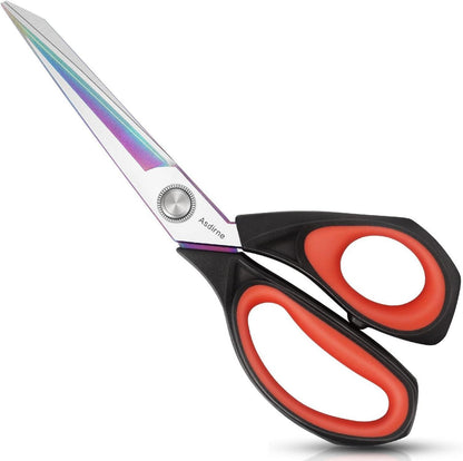 Stoffschere mit Titan-beschichteten Klingen Soft-Grip Griffe 25CM