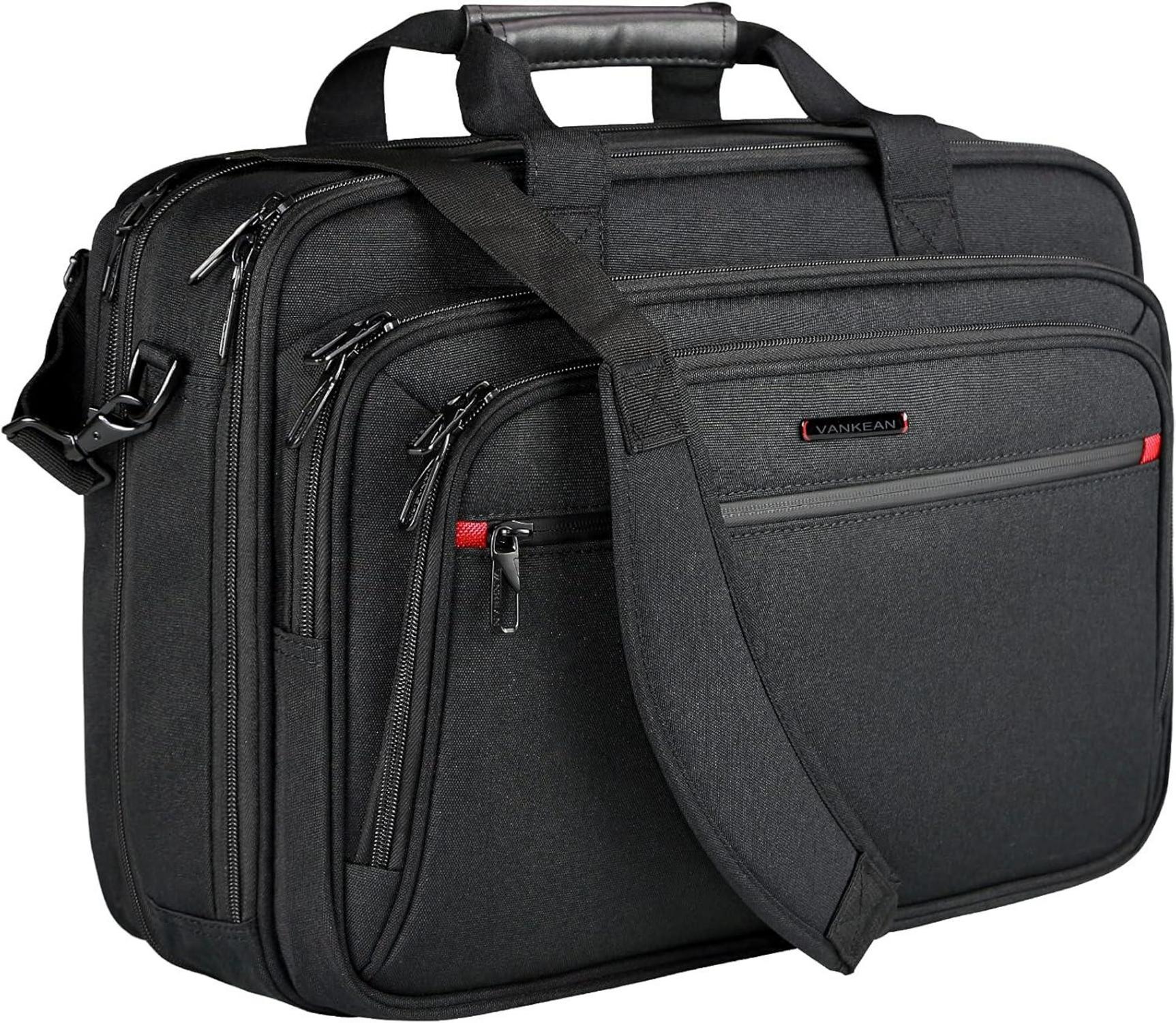 Große Laptoptasche für 17,3 Zoll Laptop Wasserabweisende Umhängetasche