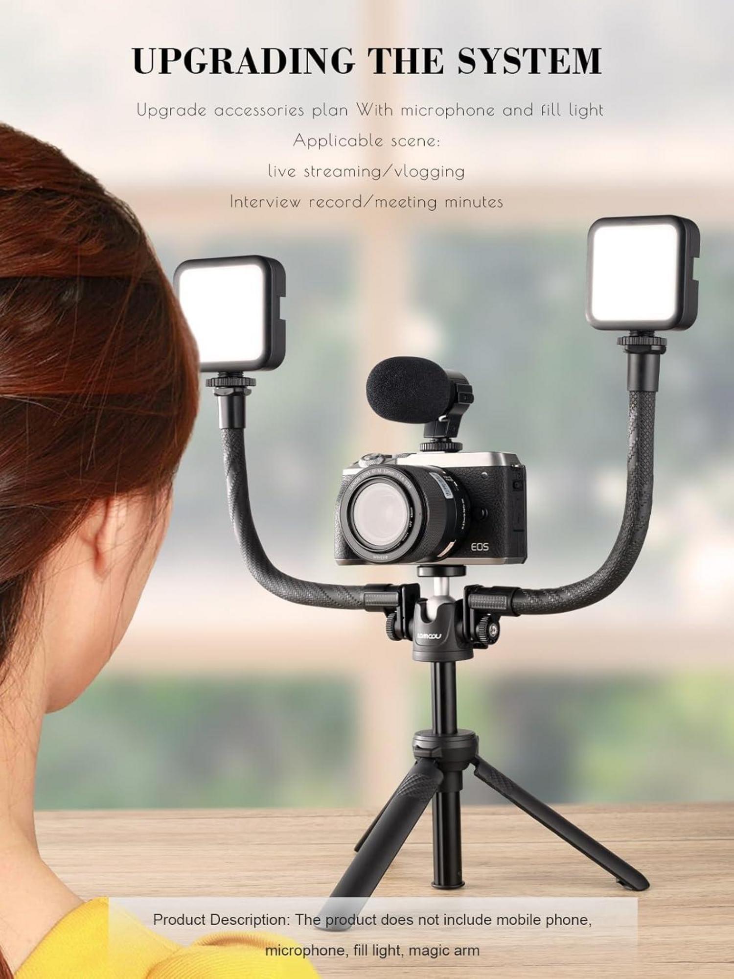 Kompakt Kamera Stativ für g7x Mark ii rx100 iv Alpha 6000 Hero 13 12 Vloging