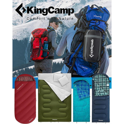 KingCamp Schlafsack Outdoor Ultraleicht 3-4 Jahreszeiten