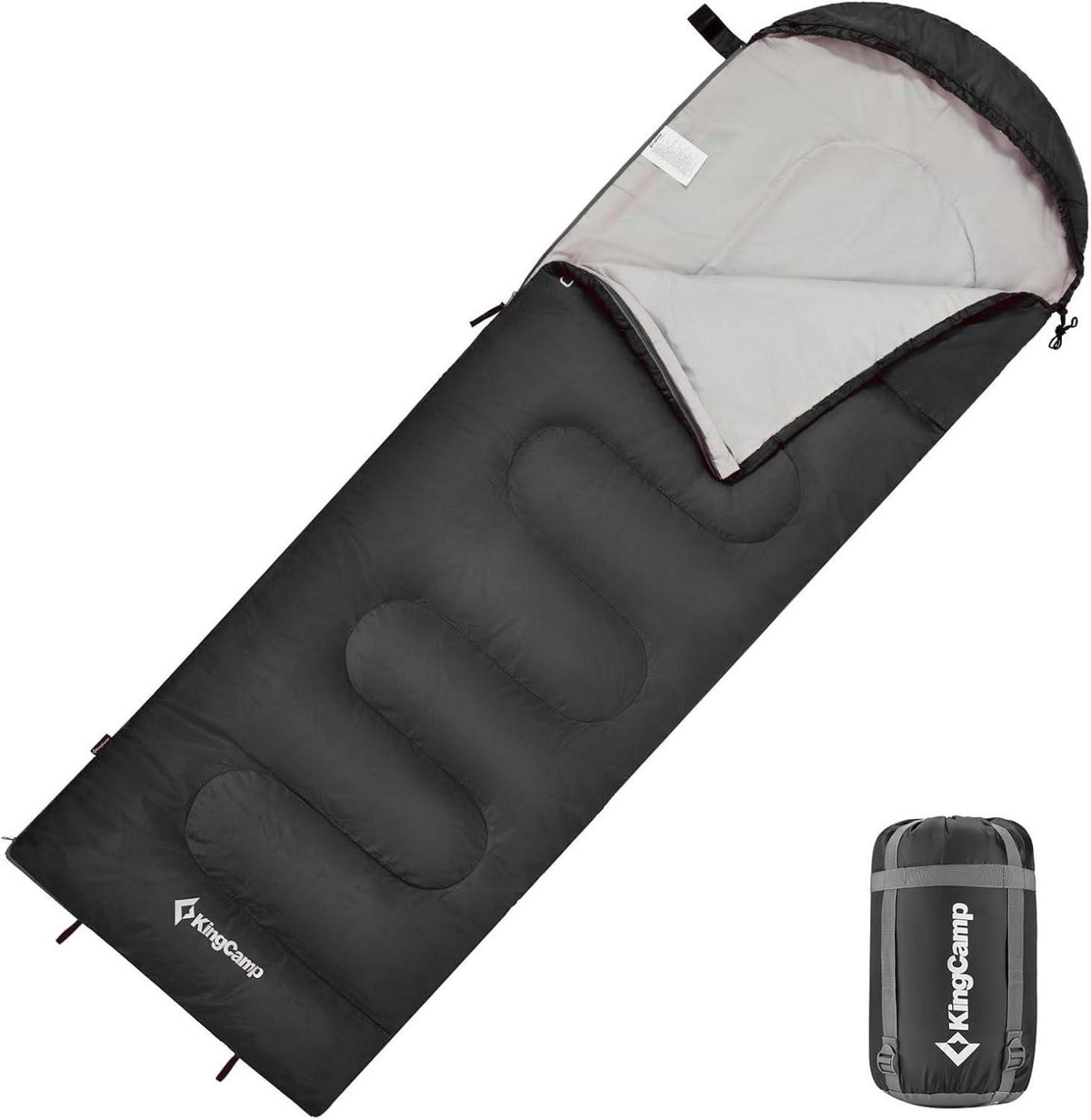 Leichter Deckenschlafsack für Camping und Outdoor, 3-4