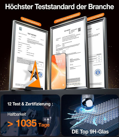 TORRAS iPhone 13/13 Pro Panzerglas Schutzfolie 2 Stück