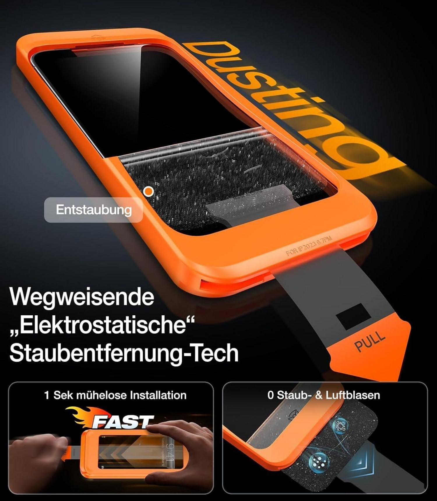 Schutzglas iPhone 14/13/13 Pro Panzerglas 2 Stück Full Screen