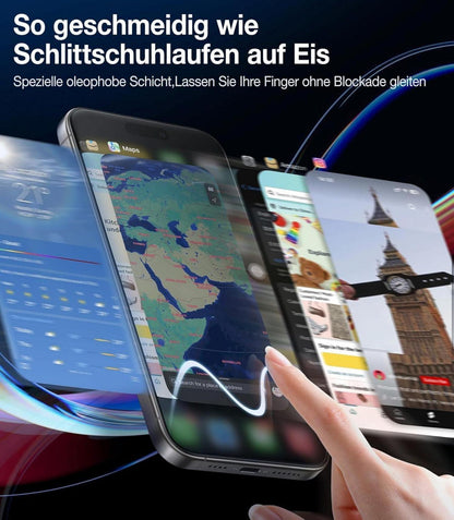 TORRAS iPhone 13/13 Pro 14 Panzerglas Schutzfolie 2