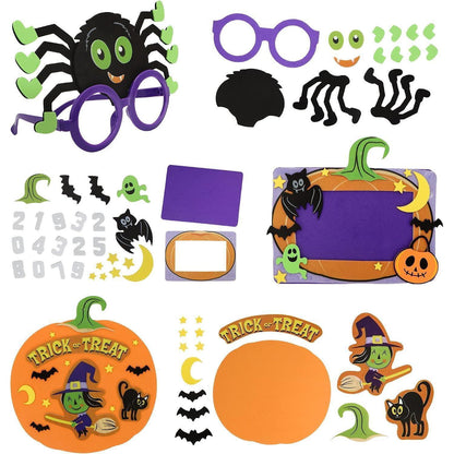 Halloween Bastelset für Kinder – 3D Spukhaus & mehr