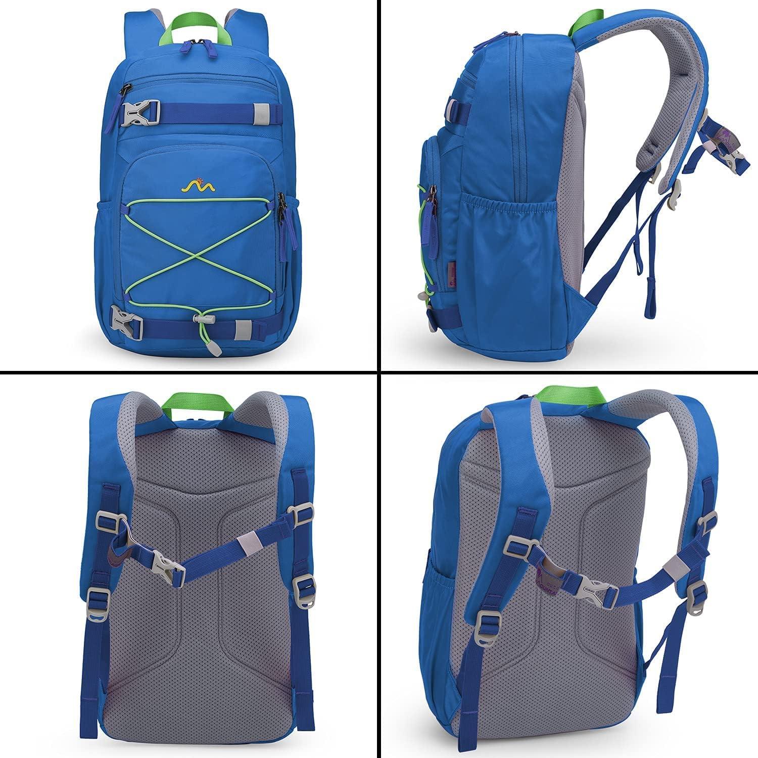 Kinderrucksack Schulrucksack Jungen Mädchen Schultasche 15L Blau 25x14x41cm