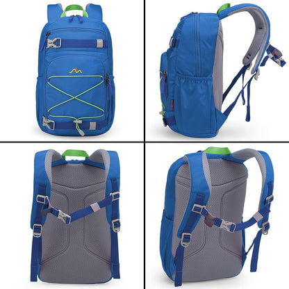 Kinderrucksack Schulrucksack Jungen Mädchen Schultasche 15L Blau 25x14x41cm