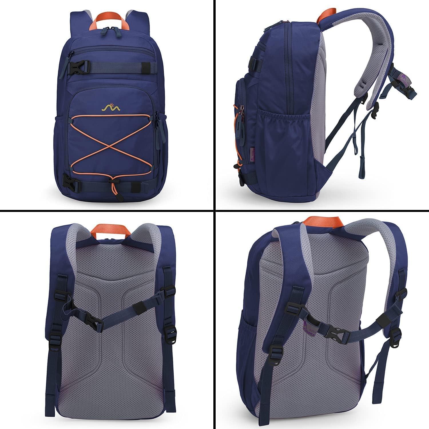 Kinderrucksack Mädchen Jungen 15L, Schule Wandern Schulrucksack 25x14x41cm