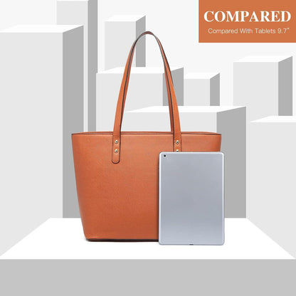 Designer Miss Lulu 4er Set Handtaschen Damen Schultertasche Umhängetasche