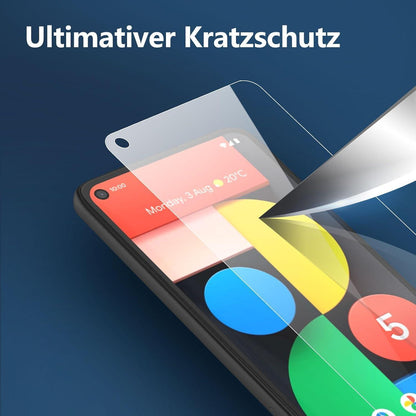 Panzer Schutz Glas für Google Pixel 5 5G 3er Pack