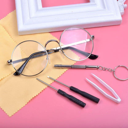 500 Stück Brillen Reparatur Kit Schrauben Mutter Nasenpads