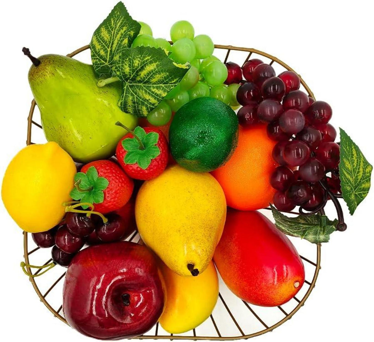 Künstliches Obst Set 17 Stück Deko Früchte Fotografie Home