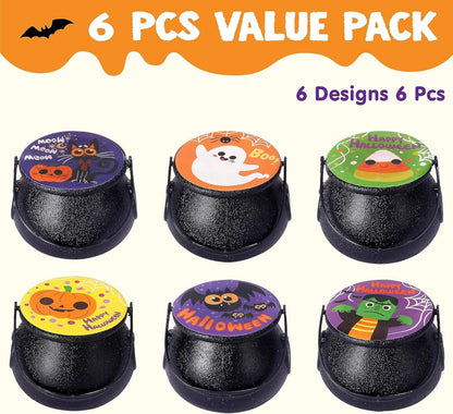 JOYIN Halloween Hexenkessel Badebomben-Set mit Mochi Squishy