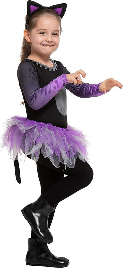 Spooktacular Creations Halloween Kind Mädchen Tutu Katze Rock Kostüm