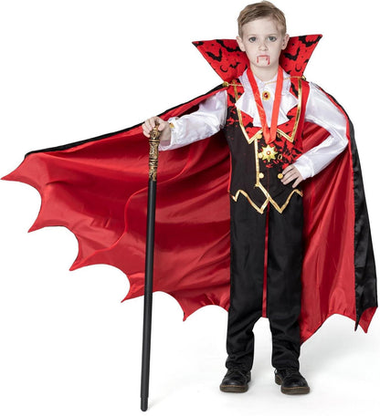 Spooktacular Vampir-Kostüm Kinder Rot Halloween Party Kostüm