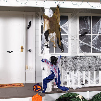 Halloween Kletternde Zombies Wanddekoration 80cm