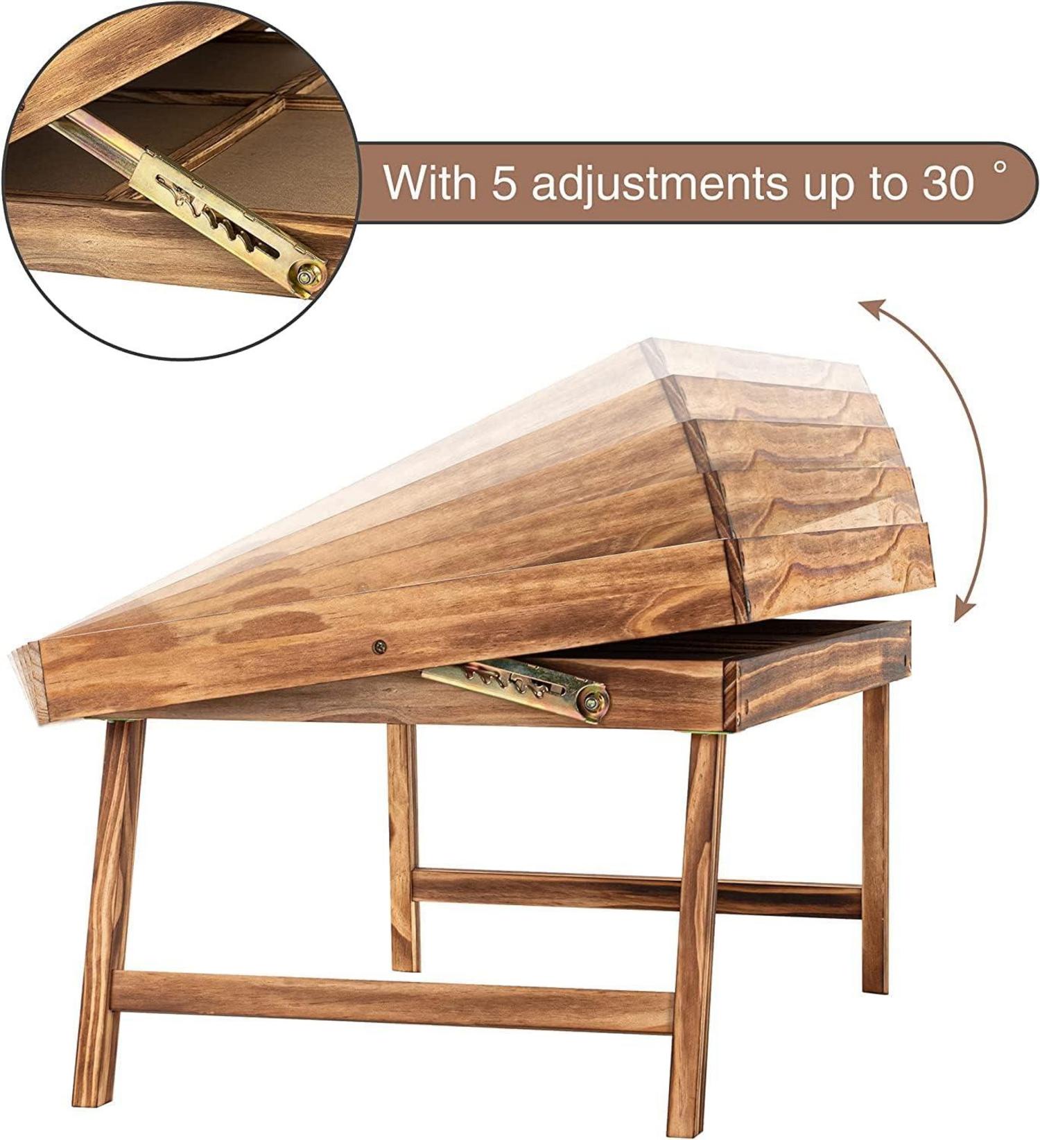 Holzpuzzle Tisch 1000 Teile Sortierfächern Klapp-Kipptisch Puzzles