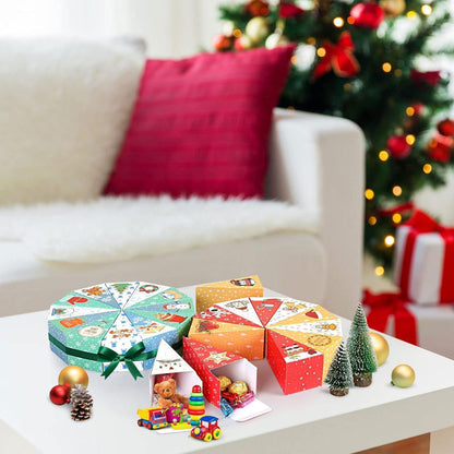 Kesote Adventskalender 24 Boxen 2 x 12 Tage Weihnachten