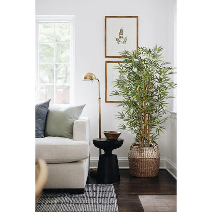 Künstlicher Bambusbaum 152.4cm mit Echtholzstamm, 2 Stück