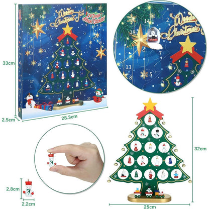 Kesote Adventskalender Kinder Weihnachtsschmuck Mini