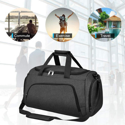 Sporttasche Herren Damen Reisetasche Weekender mit Schuhfach