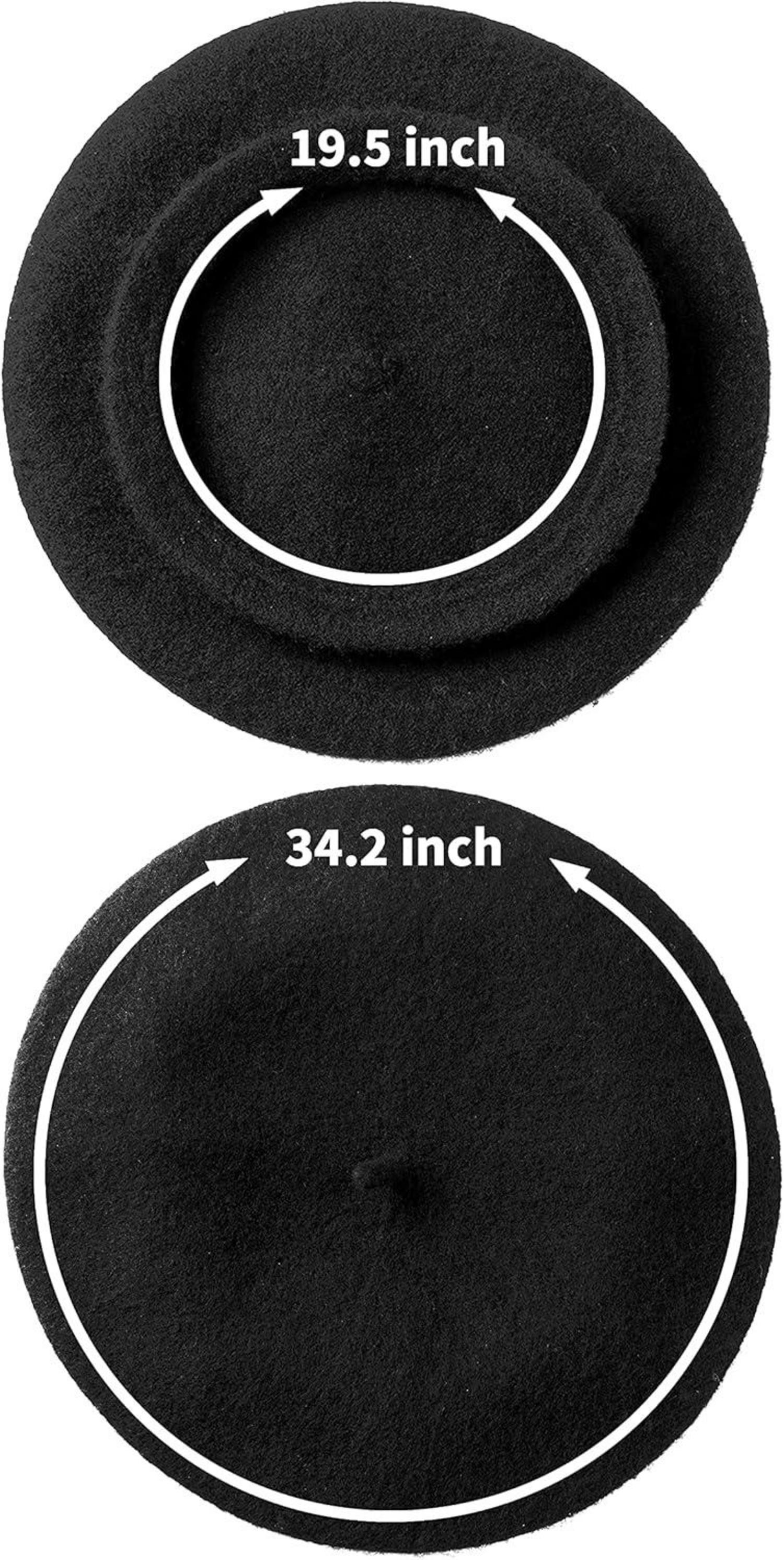 Damen Wollmütze französische Baskenmütze warm & modern