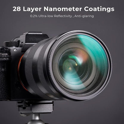 67mm Schwarz Promist 1/2 Filter Optisches Glas 28x Nano-Beschichtung