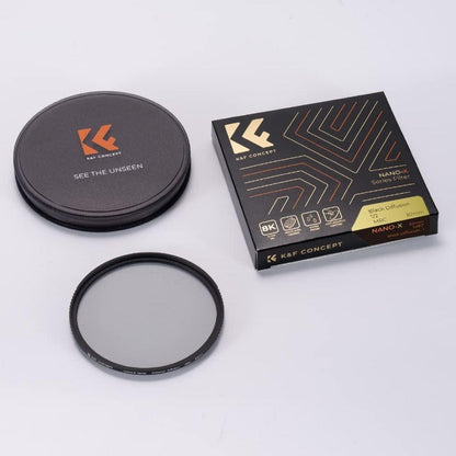 67mm Black Mist 1/2 Filter Optisches Glas 28x Nano-Beschichtung